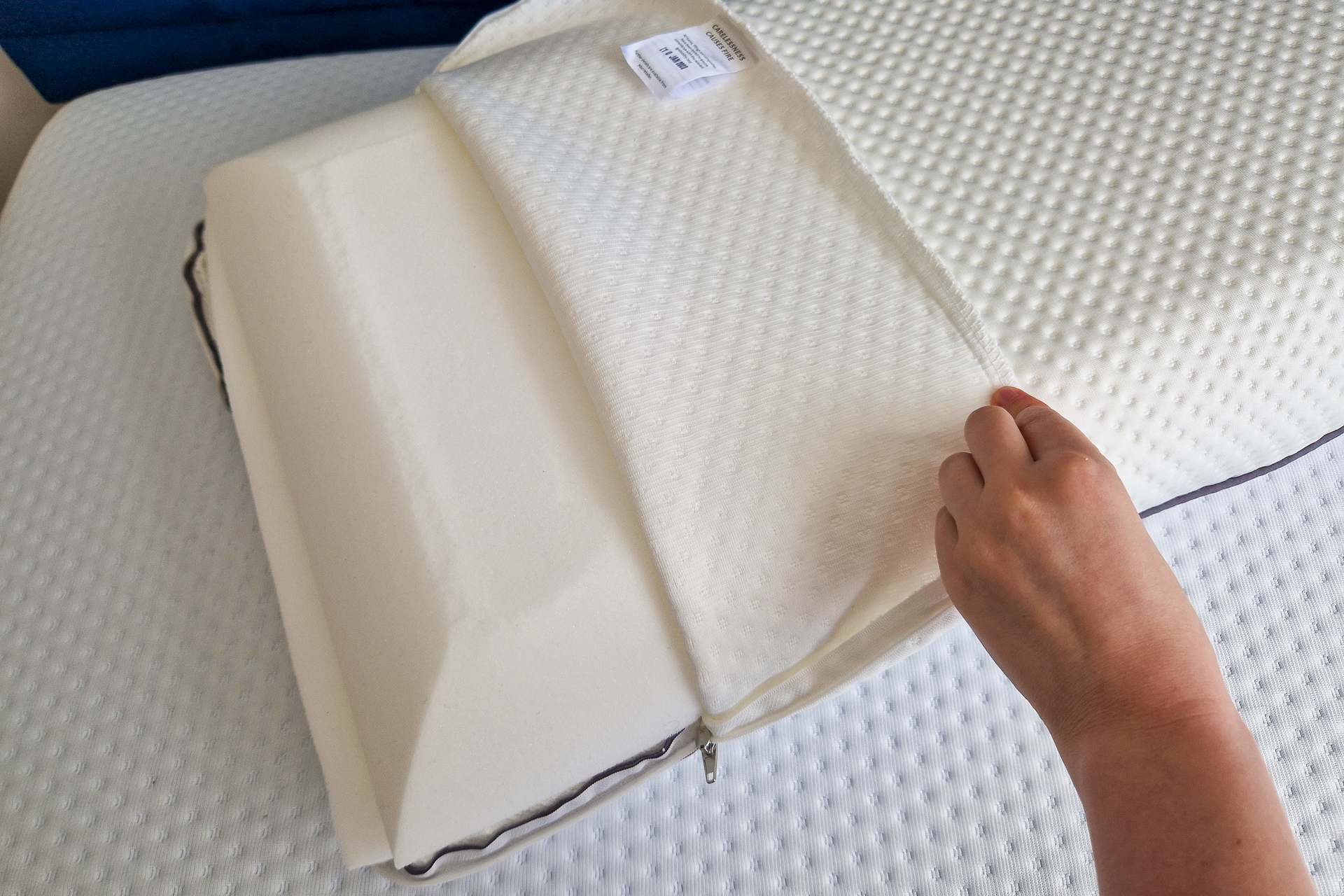 opening emma pillow cover